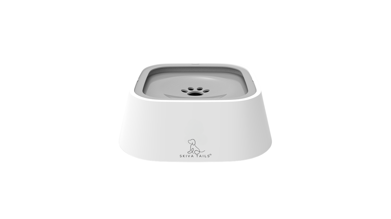 Floating Pet Water Bowl – 1.5L | No-Spill, Slow-Drink, Splash-Proof