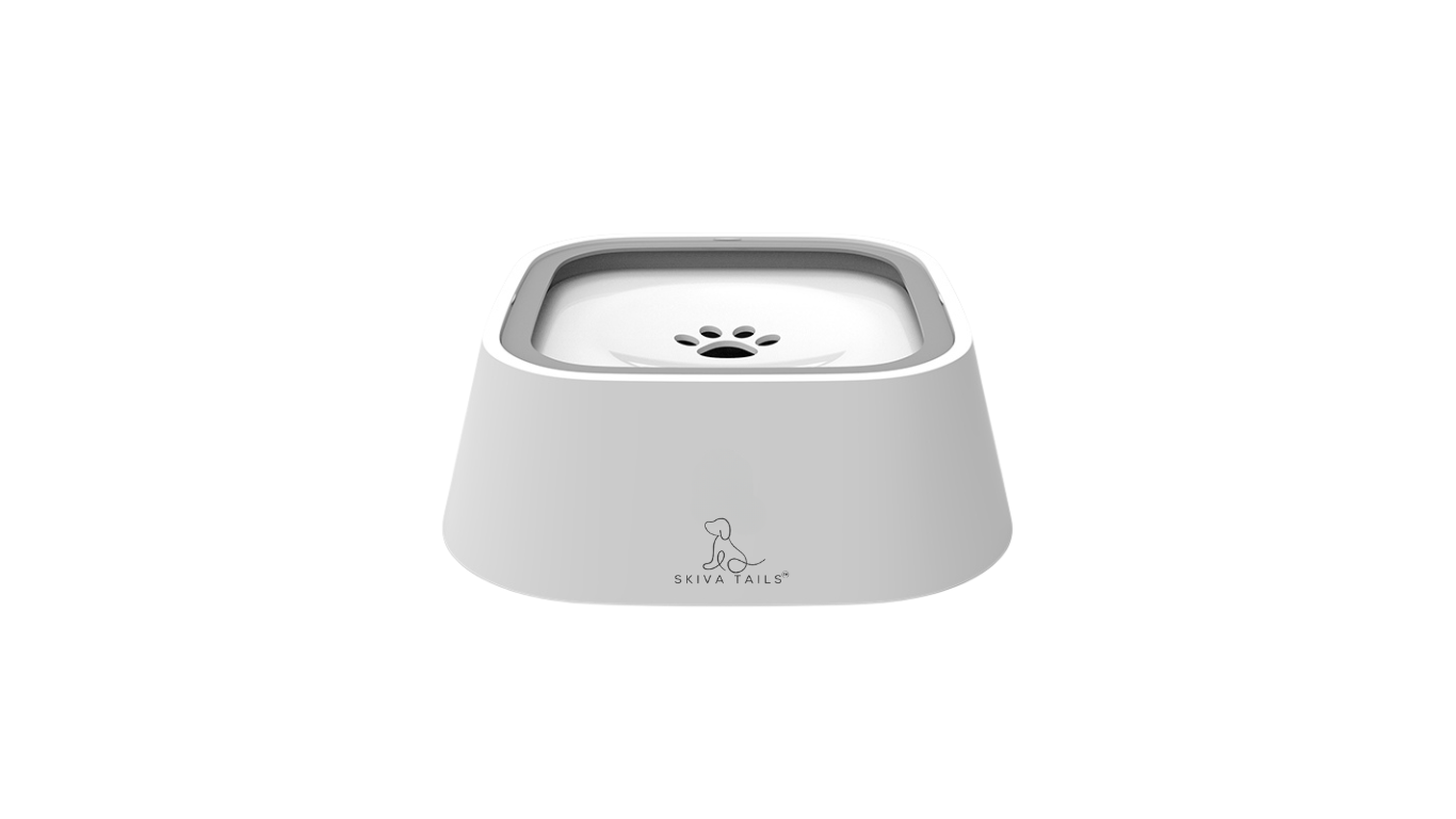 Floating Pet Water Bowl – 1.5L | No-Spill, Slow-Drink, Splash-Proof