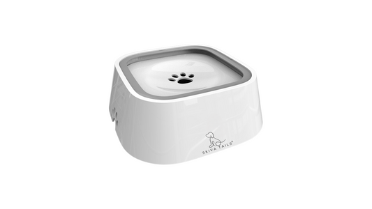 Floating Pet Water Bowl – 1.5L | No-Spill, Slow-Drink, Splash-Proof