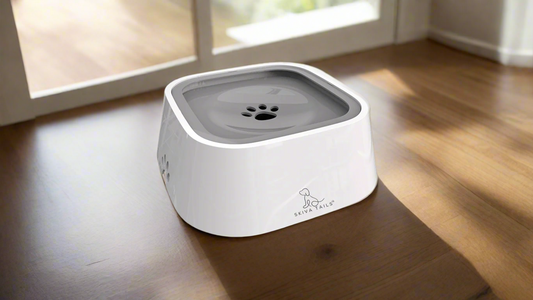 Floating Pet Water Bowl – 1.5L | No-Spill, Slow-Drink, Splash-Proof